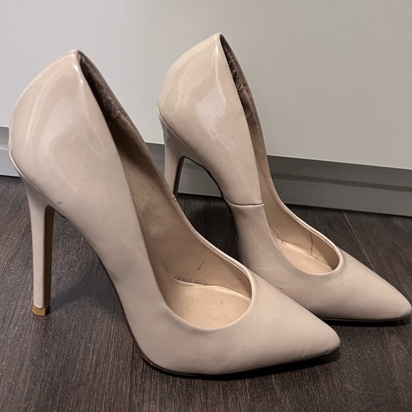 Call it Spring Nude/Beige Stilettos - Picture 2 of 4